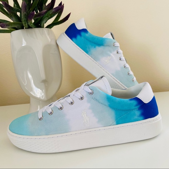 POLO RALPH LAUREN Cloth Sneakers tie dye  shoes - Picture 5 of 11